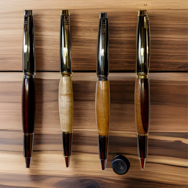 Annette Lindquist Designs Birdseye Maple Wood Pen — Longaberger
