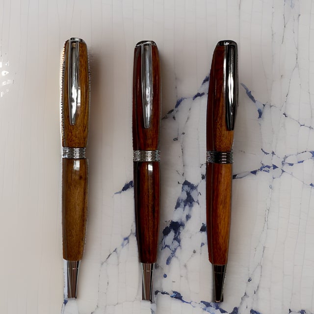 Annette Lindquist Designs Birdseye Maple Wood Pen — Longaberger